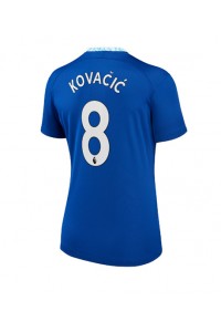 Chelsea Mateo Kovacic #8 Voetbaltruitje Thuis tenue Dames 2022-23 Korte Mouw